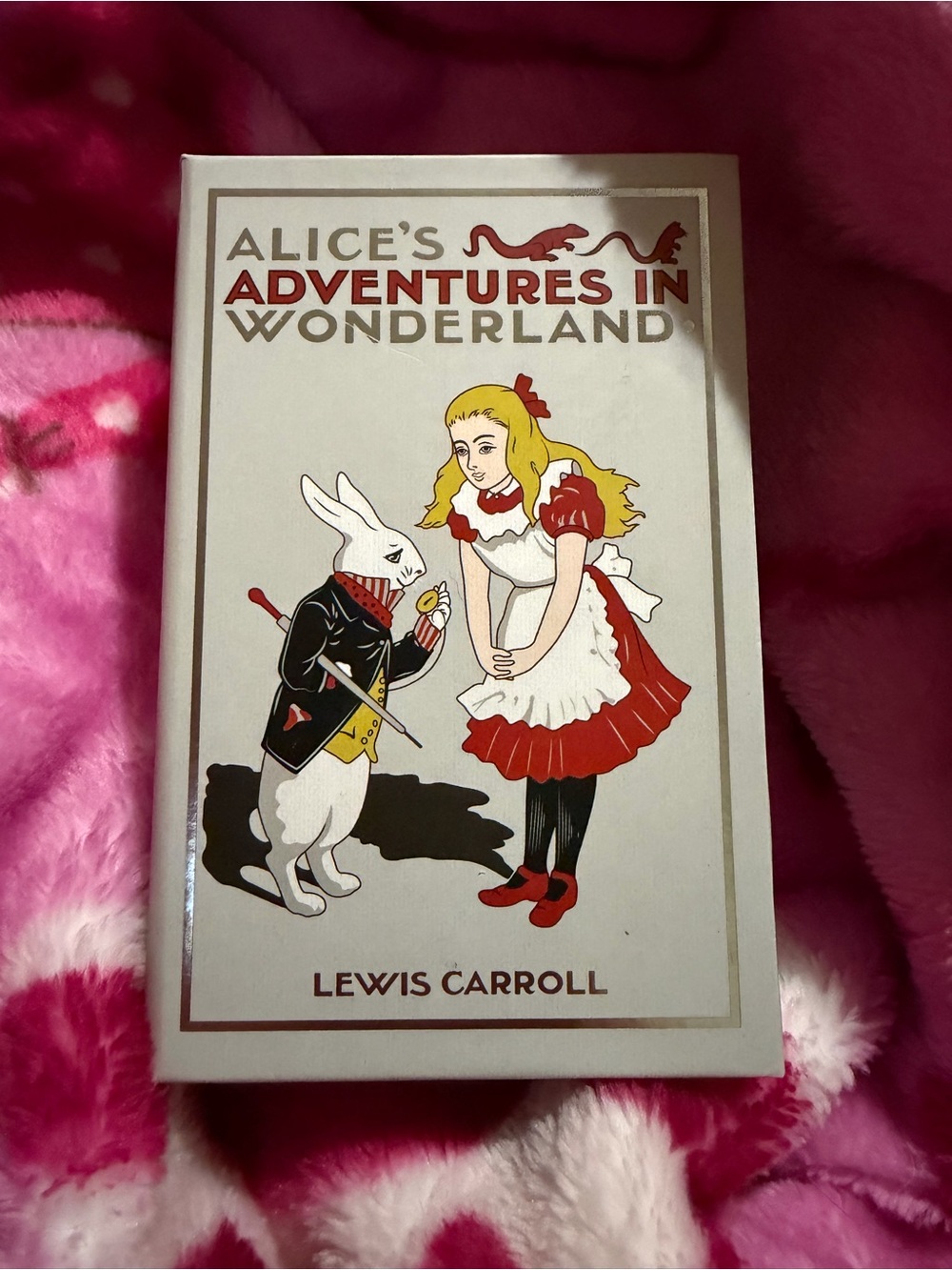 Storybook Cosmetics White and Red Fairy Tale Palette Box